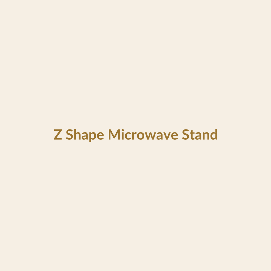 Z Shape Microwave Stand